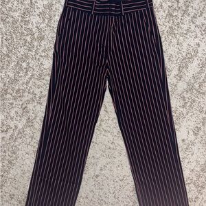 Make blue and red Striped Pants